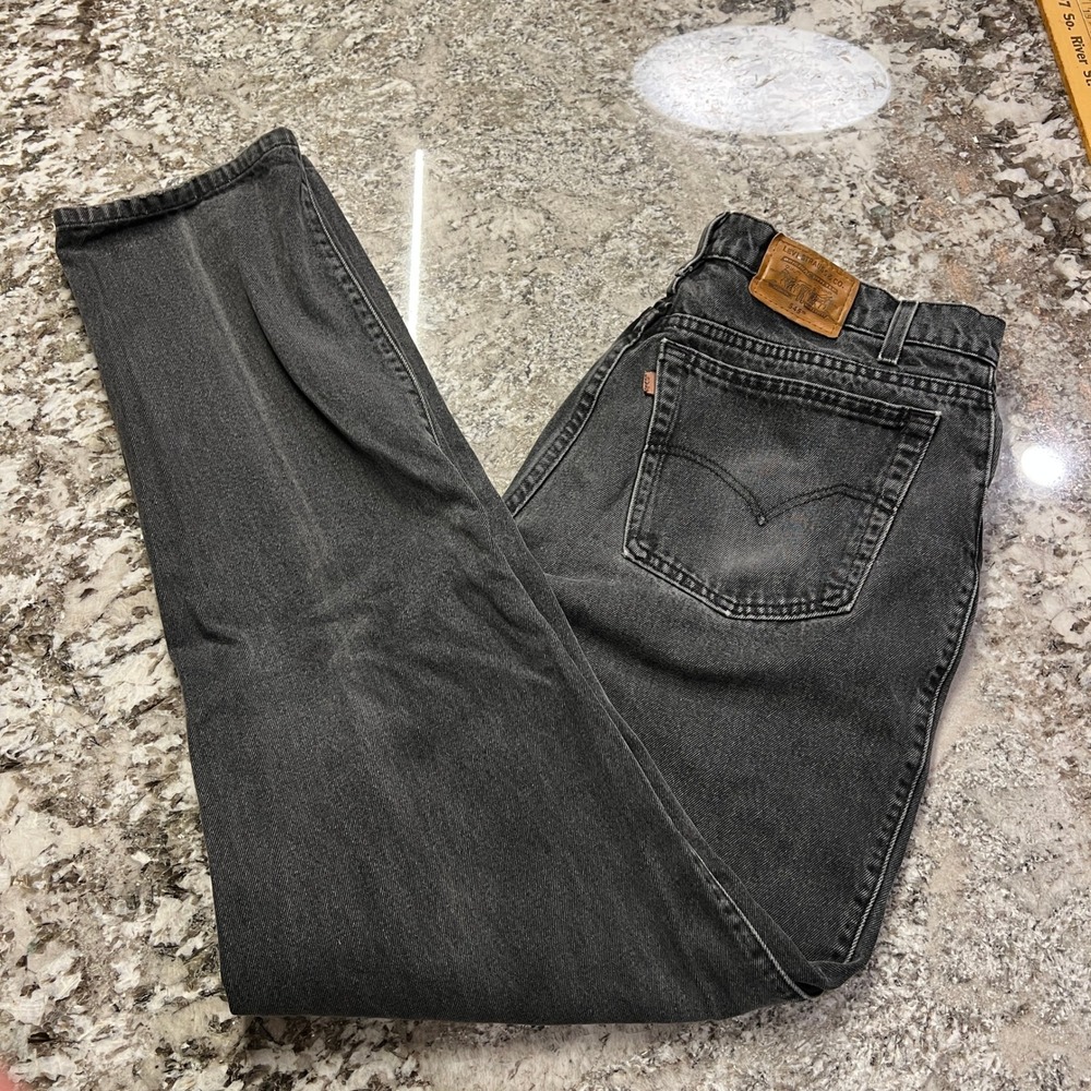 vintage 1990s Levi's 560 brown tab Denim Jeans 38x38